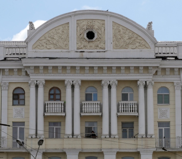 Театр оперы балета казань фронтон