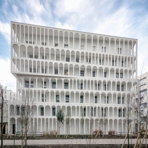 Комплекс социального жилья arches boulogne