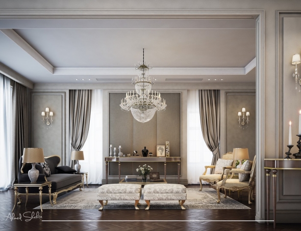 Neoclassic room стиль неоклассика