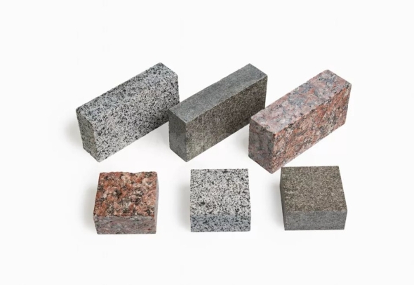 Гранитная брусчатка термообработанная