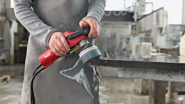 Шлифовальная машинка флекс с водой