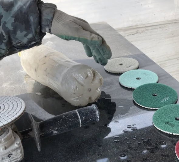 Полировка гранита