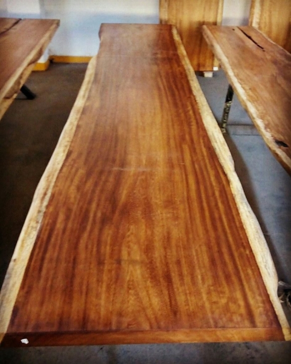 Mahogany Wood Slab Radial