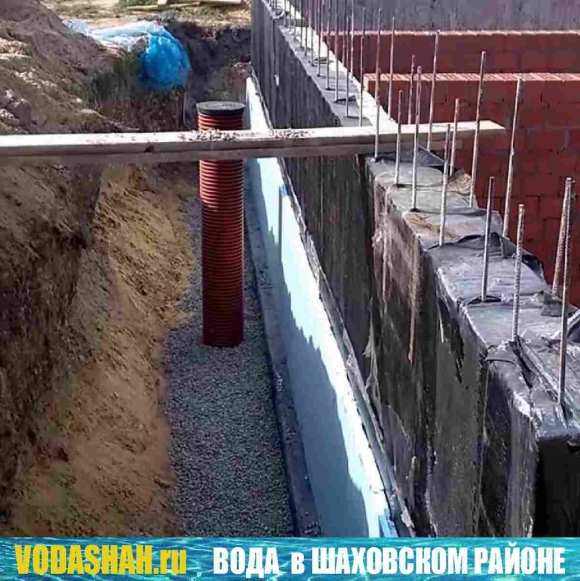 Дренаж фундамента