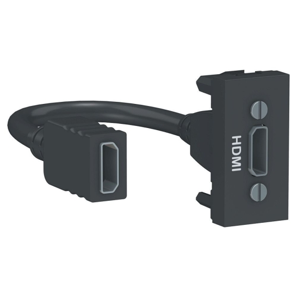Розетка HDMI встраиваемая Шнайдер