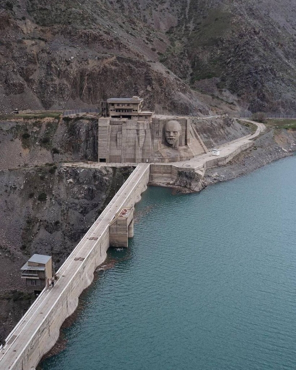 Кировское водохранилище в Киргизии