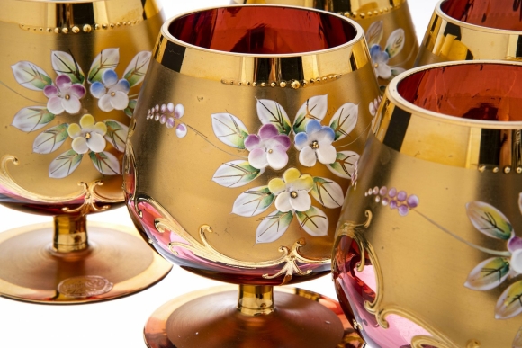 Bohemia Glass Чехословакия бокалы