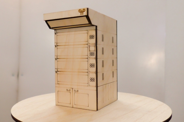 Деревянный холодильник