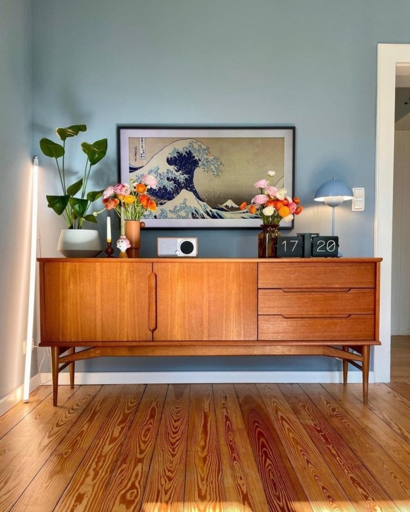 Solid Wood Buffet Table