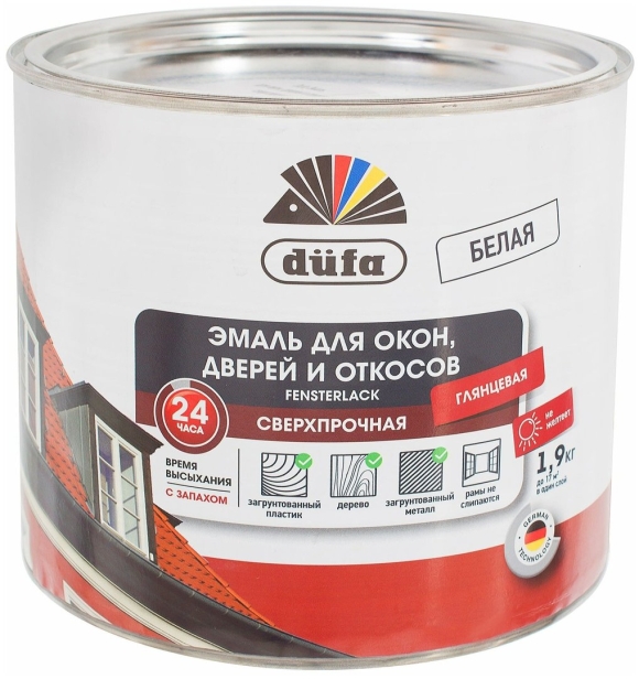 Dufa Fensterlack эмаль для окон