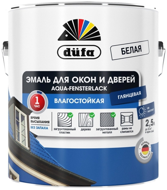 Dufa Fensterlack эмаль для окон