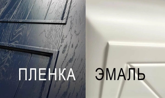 Межкомнатные двери покрытие эмаль