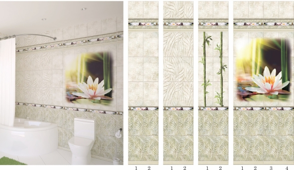 Панель пвх лотос