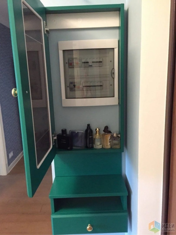 Закрыть щиток в прихожей идеи