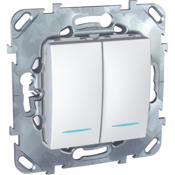 Двухклавишный переключатель Schneider Electric unica