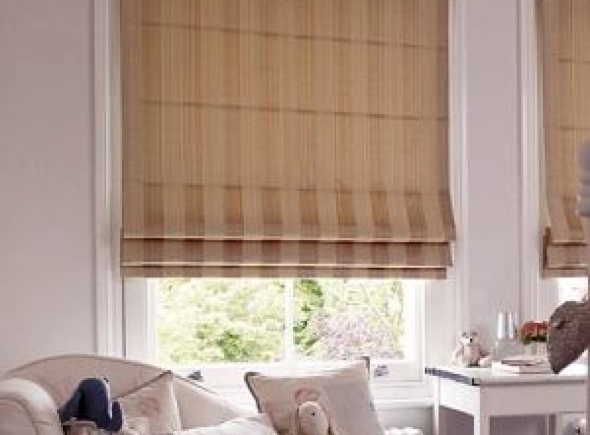 Римская штора в интерьере