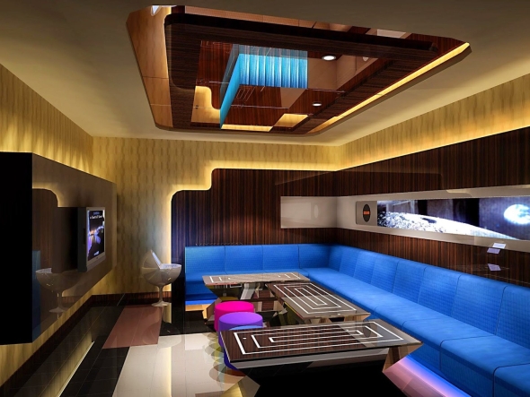 Караоке интерьер