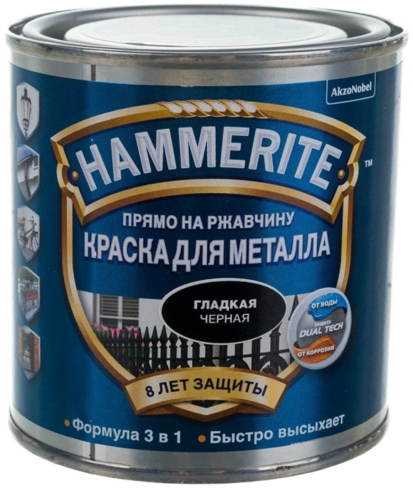 Краска Хаммерайт молотковая