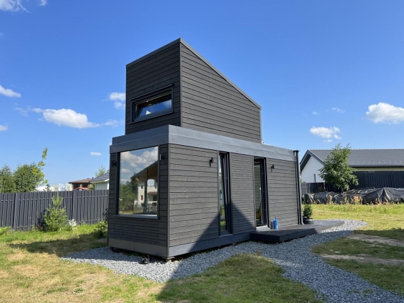 Компактный дом для круглогодичного проживания