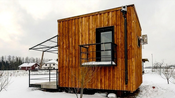 Микродом куб х проект