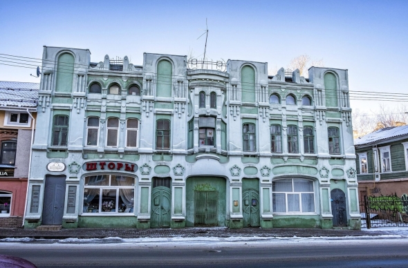 Нижний новгород. доходный дом крестьянина в. с. прядилова