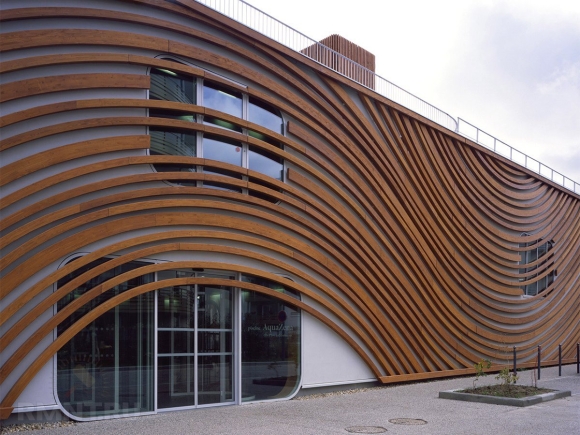 Фасадные ламели Alumwood