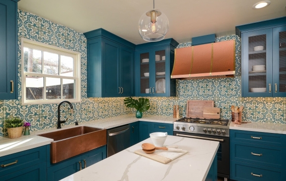 Средиземноморский стиль в интерьере кухни