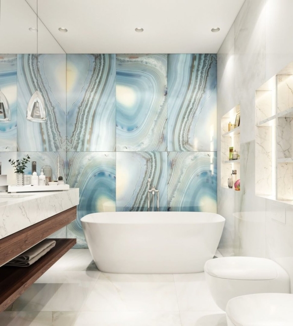 Керамогранит Creto Onyx Blue