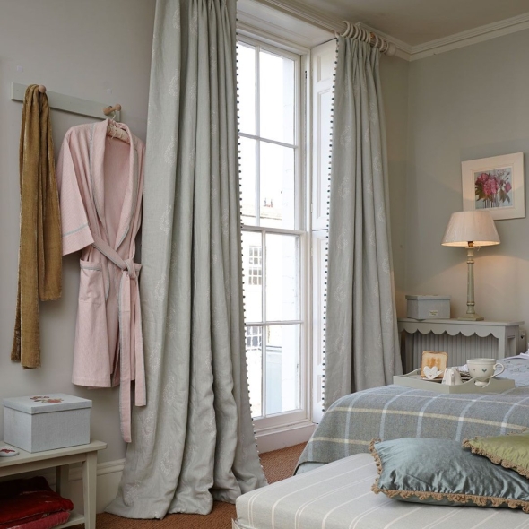 Штора в спальню