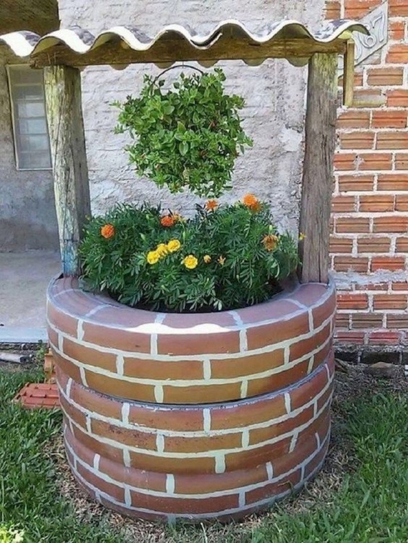 Декоративные клумбы