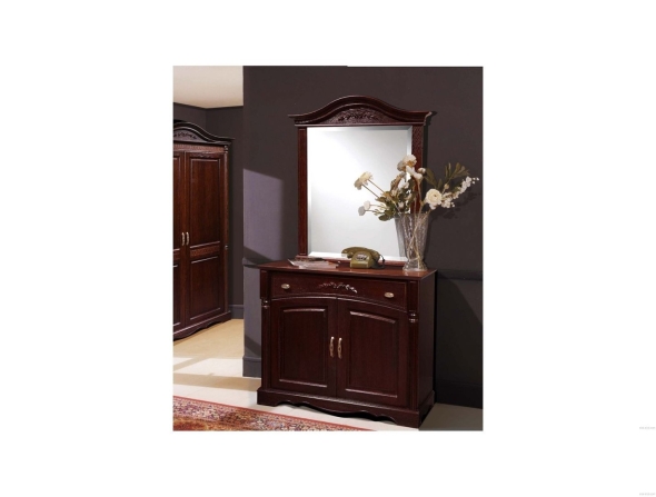 Зеркало паола бм- розовый пепел