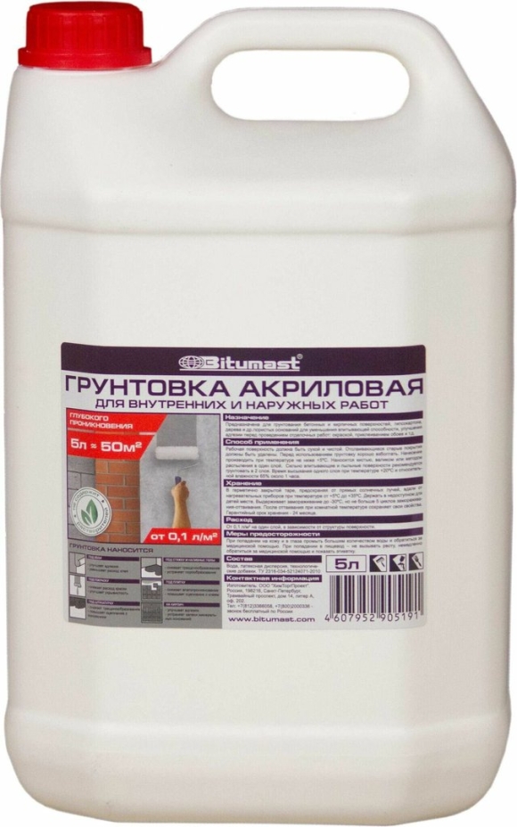 Грунтовка антиплесень глубокого проникновения