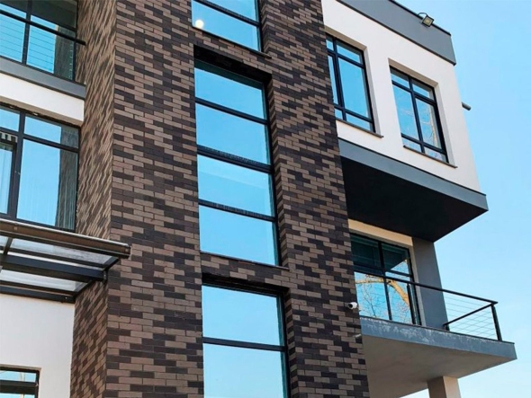 Клинкерная плитка для фасада