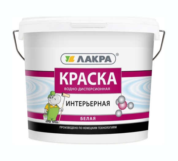 Лакра краска водно дисперсионная интерьерная