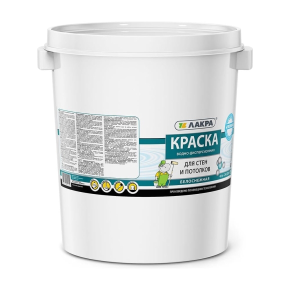 Краска акриловая Лакра интерьерная