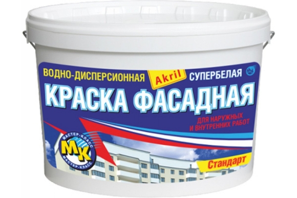 Краска ВДАК фасадная