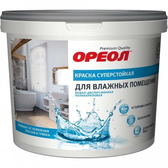 Водоэмульсионная краска интерьерная ореол