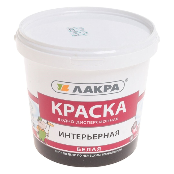 Краска акриловая Лакра интерьерная