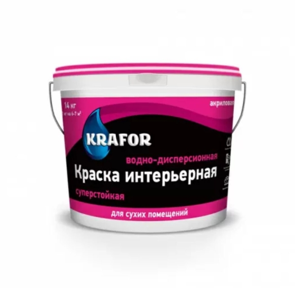 Краска Крафор водно дисперсионная акриловая