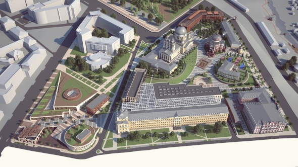 Реконструкция центра курска
