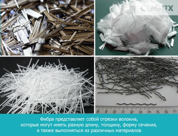 Стальная фибра для бетона