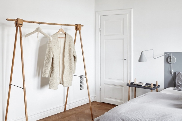 Гардероб в скандинавском стиле