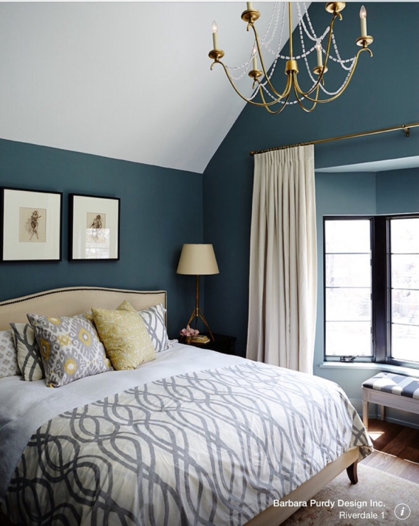 Цвет для стен в спальне