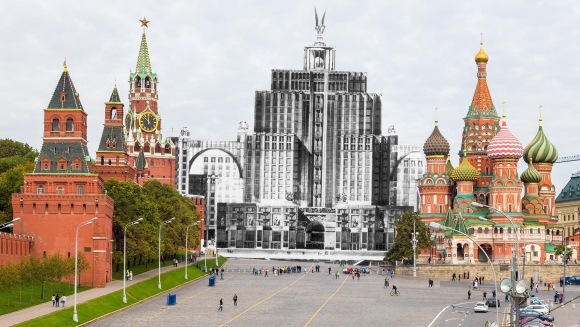 Дворец на красной площади в Москве