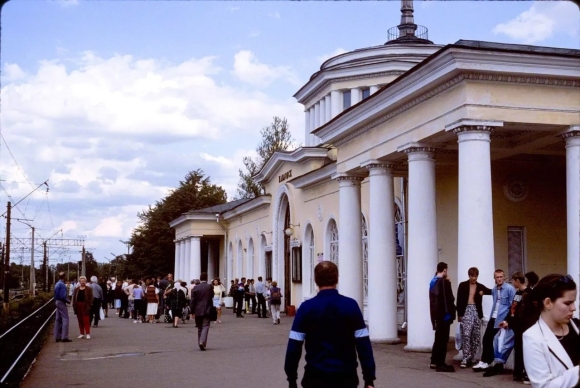 Вокзал в Павловске СПБ