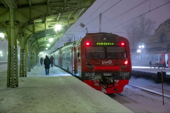 Электричка в авловск