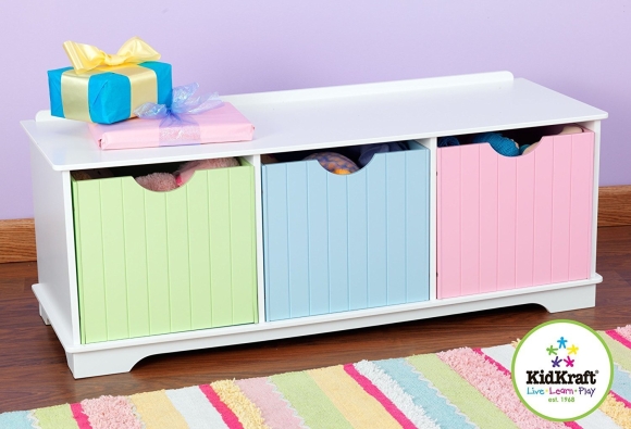 Скамья Storage Bench Pastel