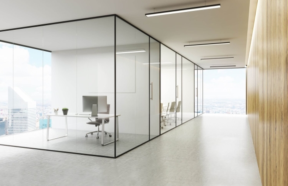 Glass Partition Office
