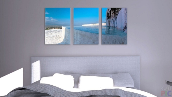 Модульные картины в интерьере