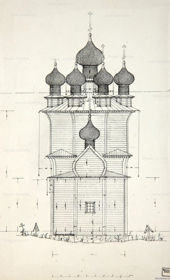 Преображенская и Покровская церкви в Кижах